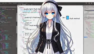 JavaScriptのpushメソッド徹底解説：基本構文、応用例、他の配列操作との違い